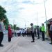 Plt Walikota Tanjungpinang Rahma saat meninjau posko Pengamanan Idul Fitri 1441 H/2020, di Tanjungpinang.