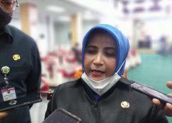 Walikota Tanjungpinang, Rahma seusai melantik 13 Kepala OPD Pemko, f : mael/detak.media