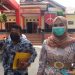 Oknum Anggota DPRD Tanjungpinang yang ditetapkan tersangka oleh Kepolisian terkait dugaan gelar palsu, Rini Pratiwi didampingi kuasa hukumnya, f : mael/detak.media