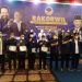 Pengurus DPW dan DPD Nasdem foto bersama seusai menggelar Rakorwil,f : ist