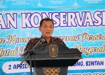 Plt Kadis DKP Kepri, Agus Soekarno, f :ist