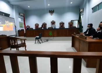 Sidang vonis terdakwa korupsi alat otomotif Disdik Kepri, f :Mael/detak.media