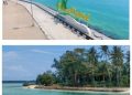 Pulau Putri yang terletak tidak jauh dari pantai Nongsa Kota Batam.