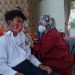 Salah seorang pelajar SMP 4 Tanjungpinang saat melakukan vaksinasi, f : Mael/detak.media
