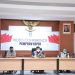 Tim Satgas Covid-19 Kepri saat melakukan konfrensi Pers terkait kondisi Gubenrur Kepri, Ansar Ahmad, f : ist