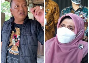 Anggita DPRD Bintan, 
Hasriawadi (kiri) dan Walikota Tanjungpinang, Rahma (kanan), foto klose detak.media Tanjungpinang