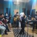 Suasana konser virtual yang digelar ASPEC di Tata Gita Studio, Jalan RH Fisabilillah, f : ist