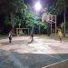Lapangan Basket yang berada di Lapangan Pamedan Tanjungpinang, f : ist