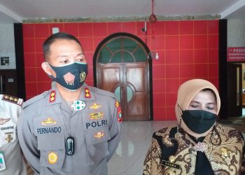 Kapolres dan Walikota Tanjungpinang seusai menggelar Rakor, f : Mael/detak.media