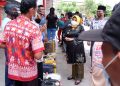 Walikota Tanjungpinang, Rahma saat berbicara dengan masyarakat, f : ist