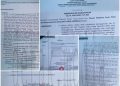 Surat pemberhentian dari partai dan PAW terhadap M. Apriyandi dari DPP Partai Gerindra yang diterima media ini, f : ist/foto klose detak.media