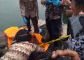 Mayat yang ditemukan terapung di Sungai Jalan Salam Tanjungpinang, f : Mael/detak.media