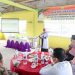 Walikota Tanjungpinang saat memberikan sambutan di Kawasan Kampung ikan di Madong, f : ist