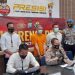 Kepolisian Resort Tanjungpinang saat menggelar Konferensi Pers terkait pelaku predator anak dibawah umur, f : Alam/detak.media