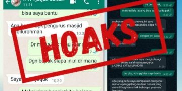 Pesan hoax mengatasnamakan walikota dan wakil walikota Blitar, f : ist