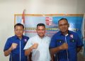 Ketua PRSI Kepri Terpilih, Iwan Kusmawan (tengah) dan didampingi Ketua Panitia Musprov,