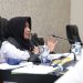 Walikota Tanjungpinang, Rahma saat webinar bersama Mendagri, f : ist