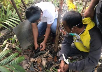 Satresnarkoba Polresta Tanjungpinang saat mengamankan pelaku narkotika, f : ist