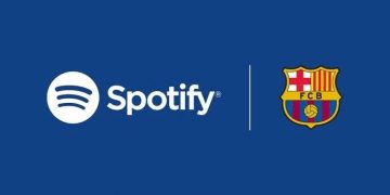 Ilustrasi - Platform streaming audio Spotify resmi menjadi sponsor utama Barcelona mulai musim 2022/23 dan logonya akan tersemat di jersey klub sepak bola Spanyol itu sekaligus menjadi nama tambahan di kandang mereka yang nantinya memiliki nama resmi Spotify Camp Nou. (ANTARA/Gilang Galiartha)