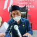 Ketua DPRD Kabupaten Blitar, Suwito saat sedang diwawancarai seusai rapat paripurna,foto : Dani ES/Detak.media