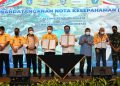 Proses Penandatanganan MoU dalam rangka pembangunan Bintan International Circuit, foto : ist