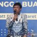 Menteri Komunikasi dan Informatika Johnny G Plate dalam konferensi pers hibrida "Aksi Afirmasi Bangga Buatan Indonesia 2022" dari Grand Hyatt Hotel, Nusa Dua, Bali, Jumat (25/3/2022). (ANTARA/Kominfo)