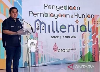 Tangkapan layar - Menteri BUMN Erick Thohir pada Kebutuhan Hunian Bagi Milenial dan Gen-Z yang dikutip dari akun resmi Instagram-nya @erickthohir di Jakarta, Senin (4/4/2022). ANTARA/Instagram/@erickthohir/pri.