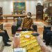 Gubernur Kepri, Ansar Ahmad saat bertemu dengan Menteri Perhubungan, foto : ist