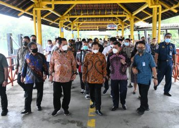 Menteri Dalam Negeri RI, Tito Karnavian, saat berkunjung ke Nongsa Sensassion, Kota Batam, foto : ist