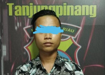 Pelaku pemukulan terhadap pacar sendiri, foto : ist