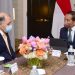 Presiden Joko Widodo saat menerima kunjungan Chairman dan CEO Air Products, Seifi Ghasemi, di Hotel Ritz Carlton, Washington DC, Kamis (12/5/2022).(dok. Sekretariat Presiden)