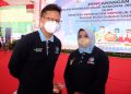 Walikota Tanjungpinang, Rahma bersama Menteri Kesehatan RI, Budi Gunadi, foto : ist