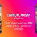 Materi fitur 1 minutes music untuk Instagram Reels di India. (ANTARA/HO/GSM Arena)