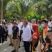 Gubernur Kepri, Ansar Ahmad bersama Menteri Pariwisata dan Ekonomi Kreatif RI, Sandiaga Salahudin Uno saat meninjau Desa Wisata Kampung Tua Bakau Serip, foto : ist