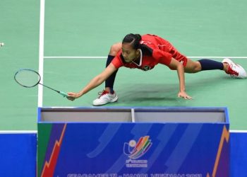 Putri KW lolos ke perempat final SEA Games 2021. (ANTARA FOTO/ZABUR_KARURU)