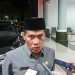 Ketua DPRD Kabupaten Blitar, saat di wawancarai seusai rapat paripurna yang di gelar pada Kamis malam, foto : Dani ES/detak.media