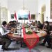Presiden Jokowi memimpin rapat mengenai penanganan PMK, di Istana Kepresidenan Bogor, Jabar, Kamis (23/06/2022). (Foto : Humas Setkab/Agung)