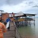 Warung Kopi di Pelabuhan Tanjung Moco Usai Diterjang Angin Puting Beliung, foto : ist