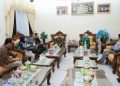 Walikota Tanjungpinang, Rahma saat menerima kunjungan Pt Pos di rumah dinas Walikota, foto : ist