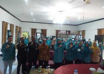 Foto Bersama Antara TP PKK Kepri dan Tanjungpinang, foto : Mael/Detak.media