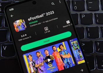 eFootball 2023 bisa diunduh secara gratis di ponsel, PC, dan konsol.(KOMPAS.com/ Galuh Putri Riyanto)