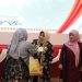 Walikota Tanjungpinang, Rahma saat menerima penghargaan, foto: ist