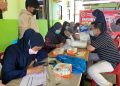 Masyarakat saat Menjalani Vaksinasi di Puskesmas MKP Tanjungpinang, foto : Mael/detak.media