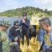 Komandan Lantamal IV Tanjungpinang, Laksamana Pertama Kemas M Ikhwan Madani saat Hendak Menyelam di Pantai Dolphin, foto : ist