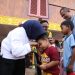 Walikota Tanjungpinang, Rahma saat memberi semangat kepada anak-anak foto : ist