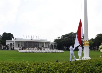 Upacara Peringatan HUT RI (Foto : Dokumentasi BPMI)