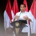 Presiden Jokowi saat memberikan pengarahan kepada KADIN Provinsi Se-Indonesia, di TMII, Jakarta Timur, Selasa (23/08/2022). (Foto : BPMI Setpres/Muchlis Jr)