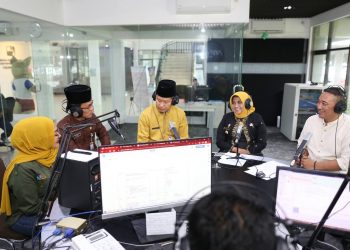 Walikota Tanjungpinang, Rahma saat Dialog interaktif di RRI Tanjungpinang, foto : ist