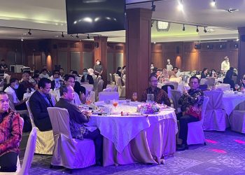 Gubernur Kepri, Ansar Ahmad saat welcome dinner di, foto : ist