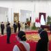 Presiden Jokowi melantik Abdullah Azwar Anas menjadi Menteri PANRB, Rabu (07/09/2022), di Istana Negara, Jakarta. (Sumber : Tangkapan Layar)